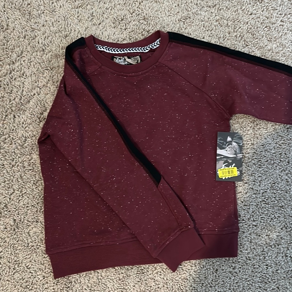 FIRST WAVE- burgundy boys sweater